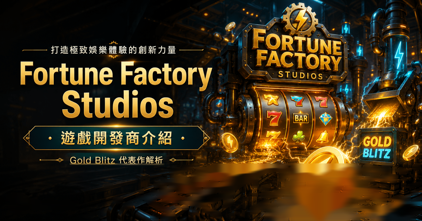 Fortune Factory Studios — Gold Blitz™ 機制背後的完整檔案