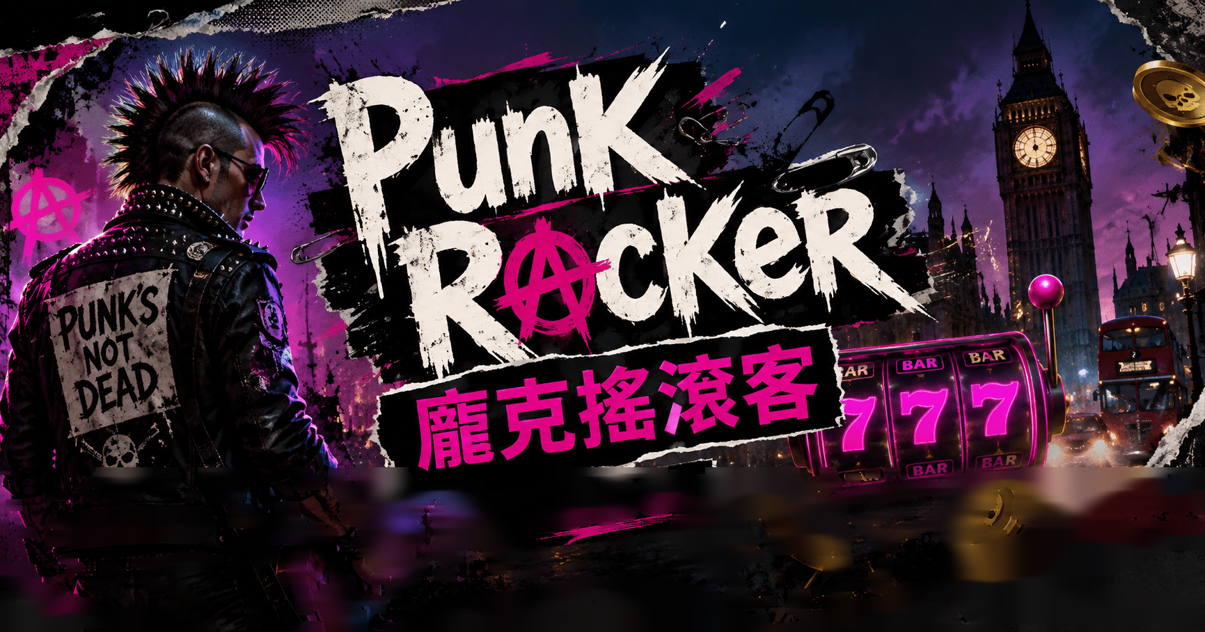 Nolimit City Punk Rocker 龐克搖滾客 完整介紹