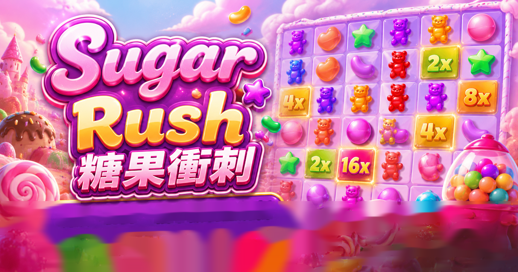 Pragmatic Play 糖果衝刺 Sugar Rush 完整介紹